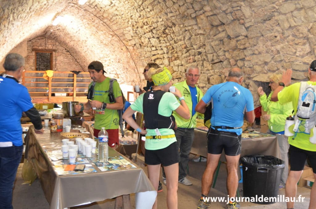ravitaillement au trail