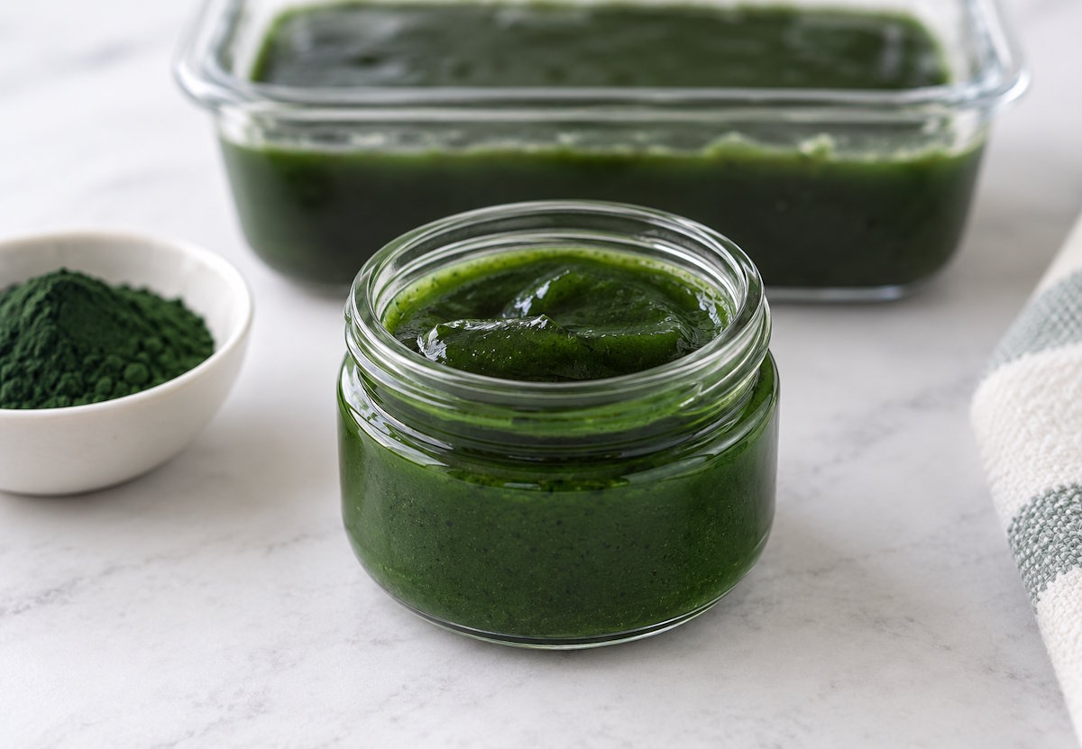 gel énergétique maison spiruline