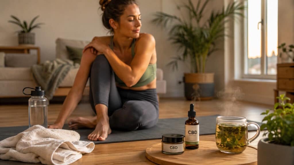 CBD récupération après le sport